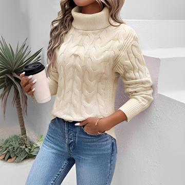 Amélie - Warmer und modischer Rollkragenpullover