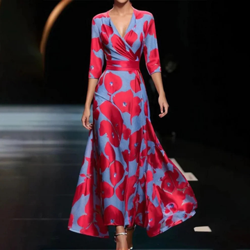 Yuna - Stilvolles Wickelkleid
