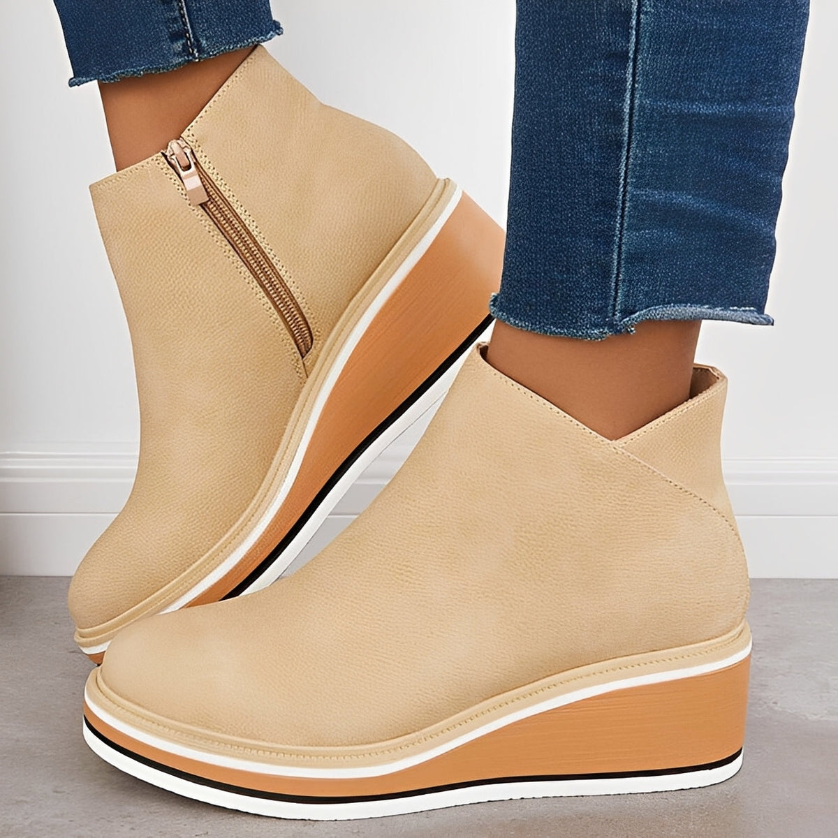 Nicole - Elegante und lockere Stiefeletten