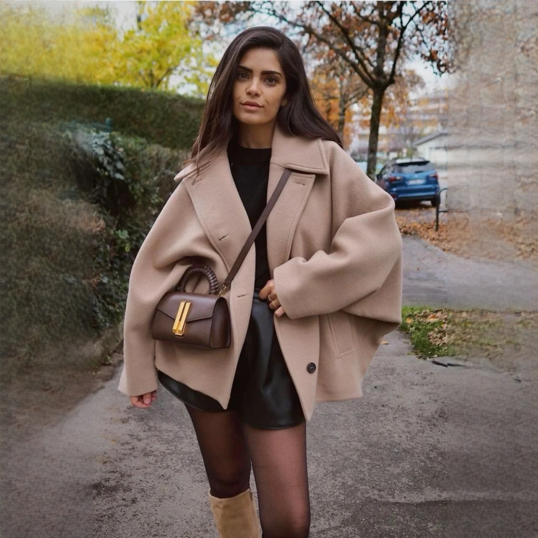 Hannah - Stilvoller und behaglicher Oversize-Mantel