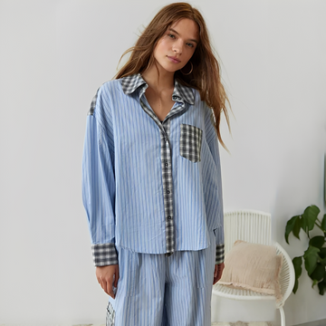 Ellenora - Komfortables und warmes Pyjama-Set