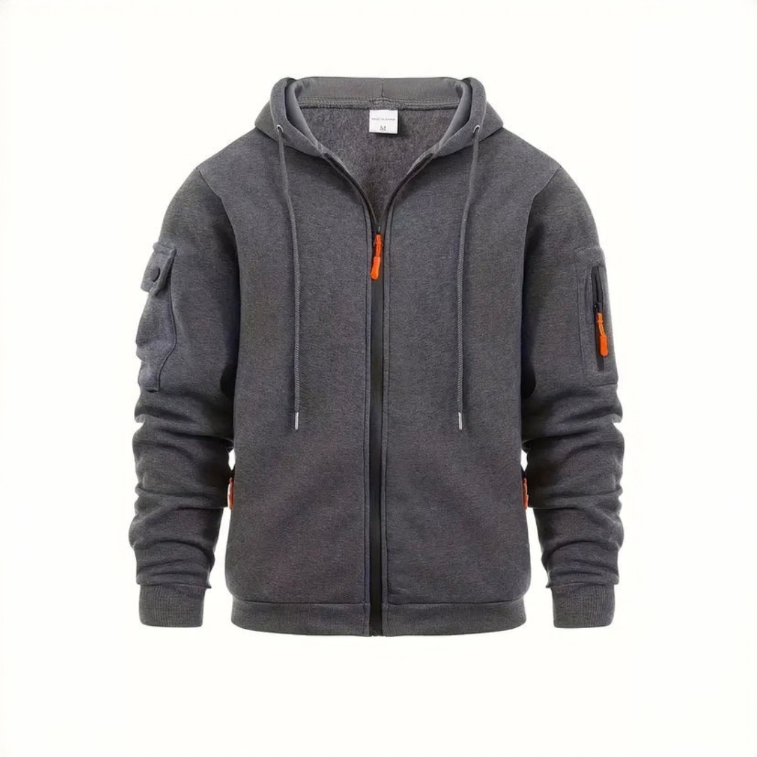 Rendon - Hoodie mit Reißverschluss