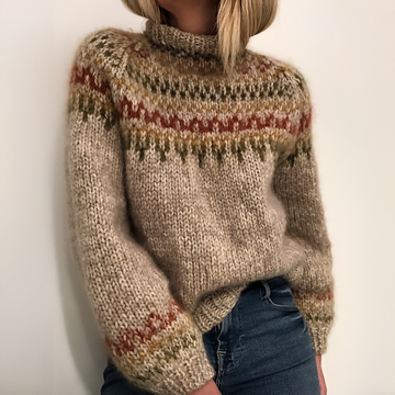 Arllene - Behaglicher und gemütlicher Rollkragenpullover