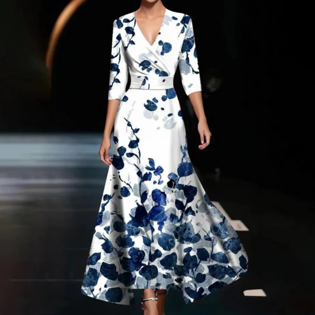 Yuna - Stilvolles Wickelkleid