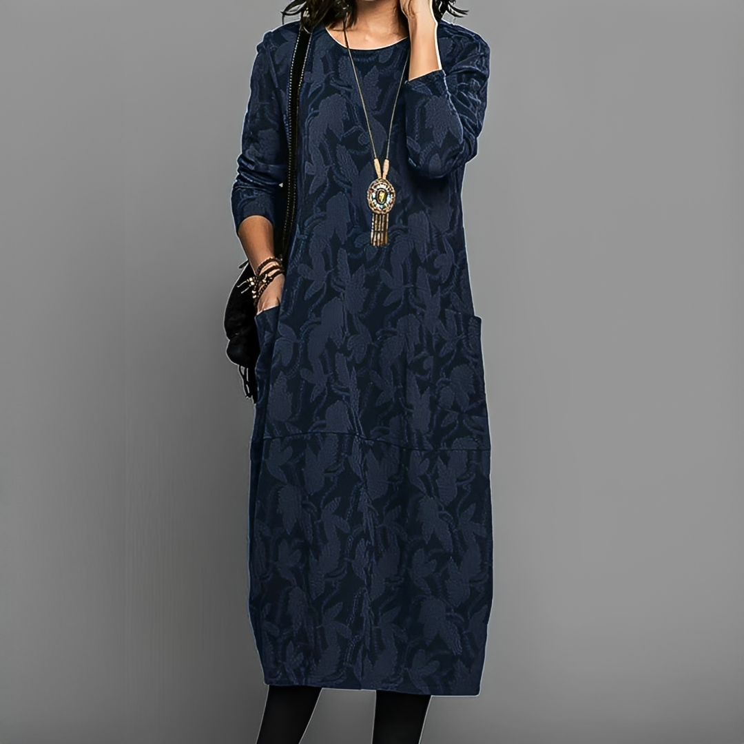 Alisha - Elegantes und geschmackvolles Langarmkleid