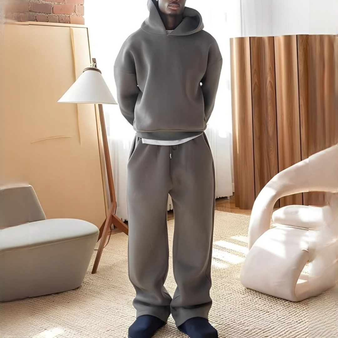 Marlon - Set aus Oversize-Kapuzenpullover und Hose