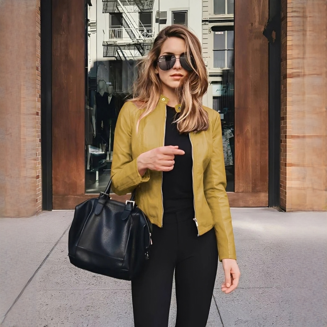Ashlee - Figurbetonte, warme und bequeme Jacke
