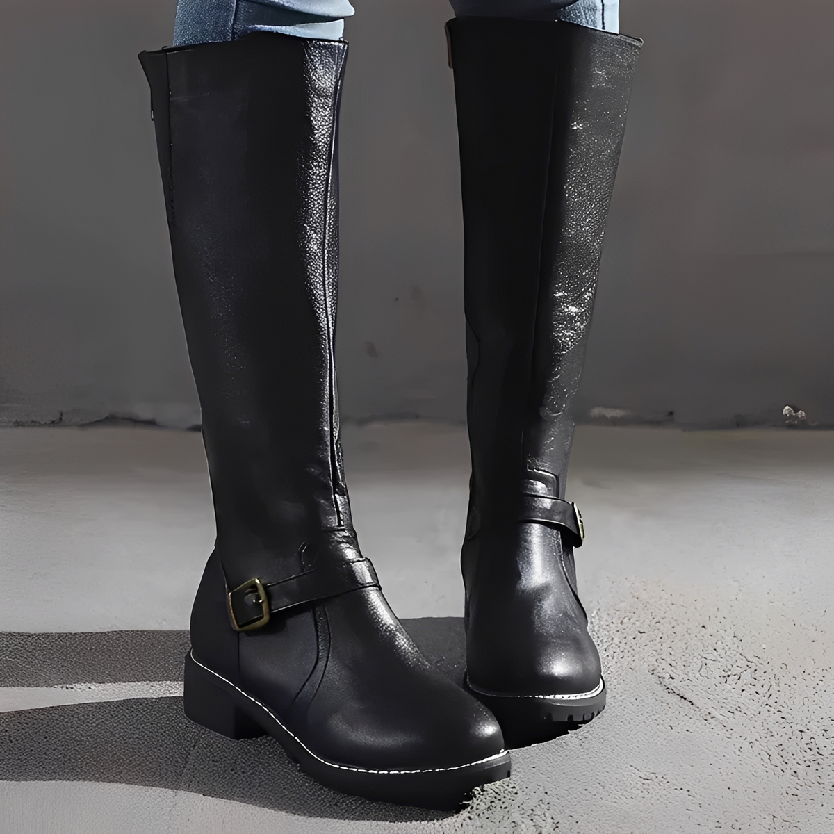 Livie - Schicke Stiefel mit Reißverschluss