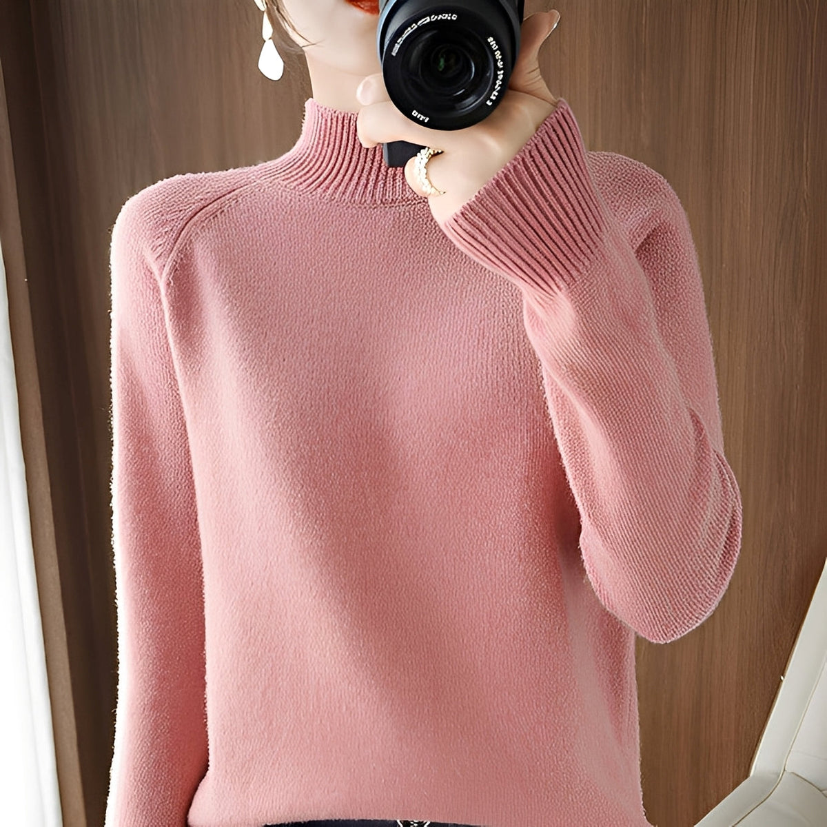 Hannie - Stilvoller und behaglicher Rollkragenpullover