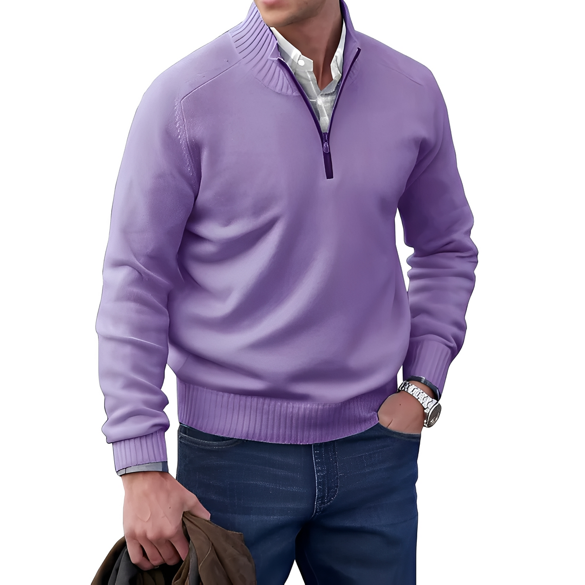 Jeremy - Angenehmer und komfortabler Pullover