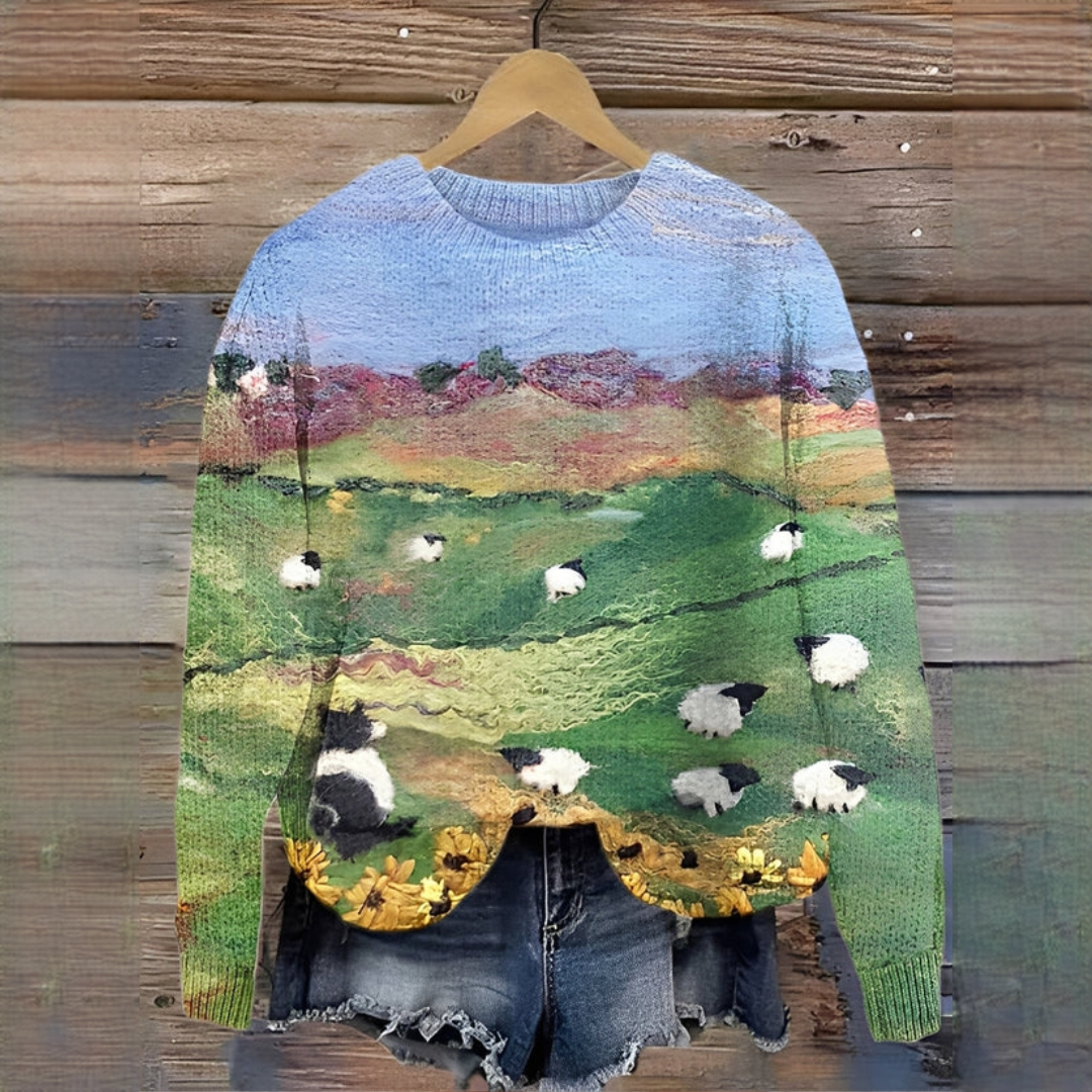 Clara - Gemütlicher und flauschiger Pullover