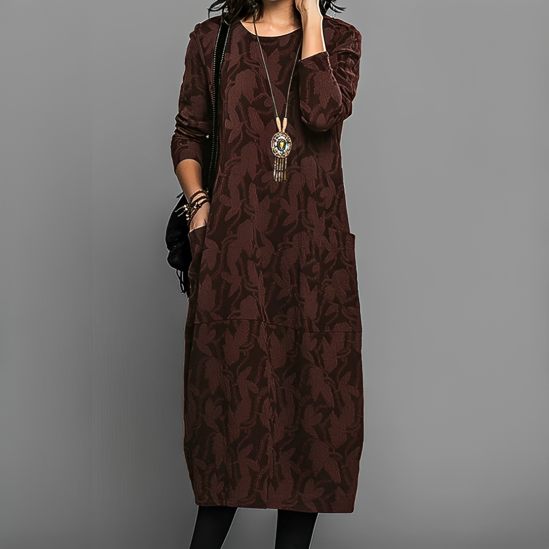 Alisha - Elegantes und geschmackvolles Langarmkleid