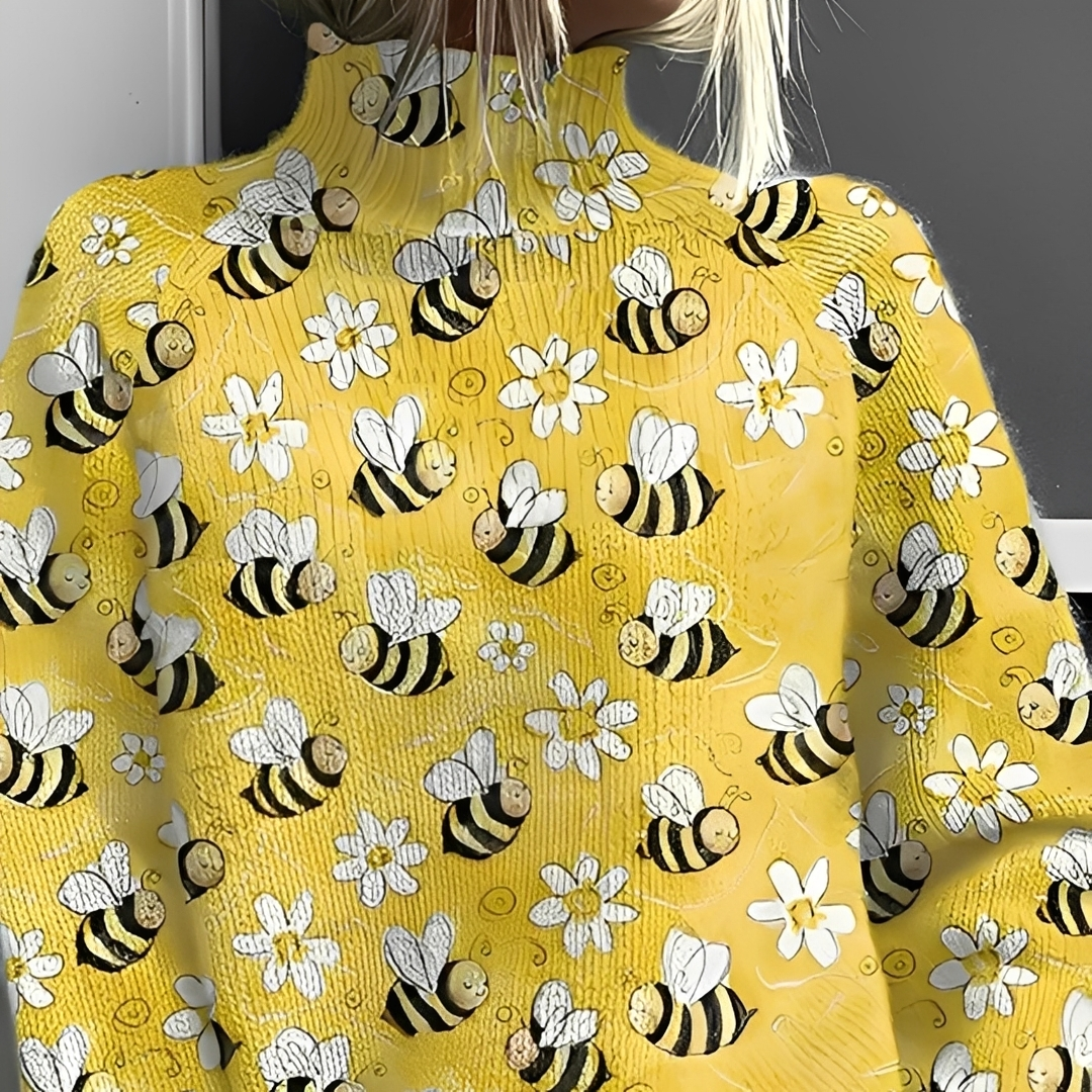 Amy - Schicker Rollkragenpullover