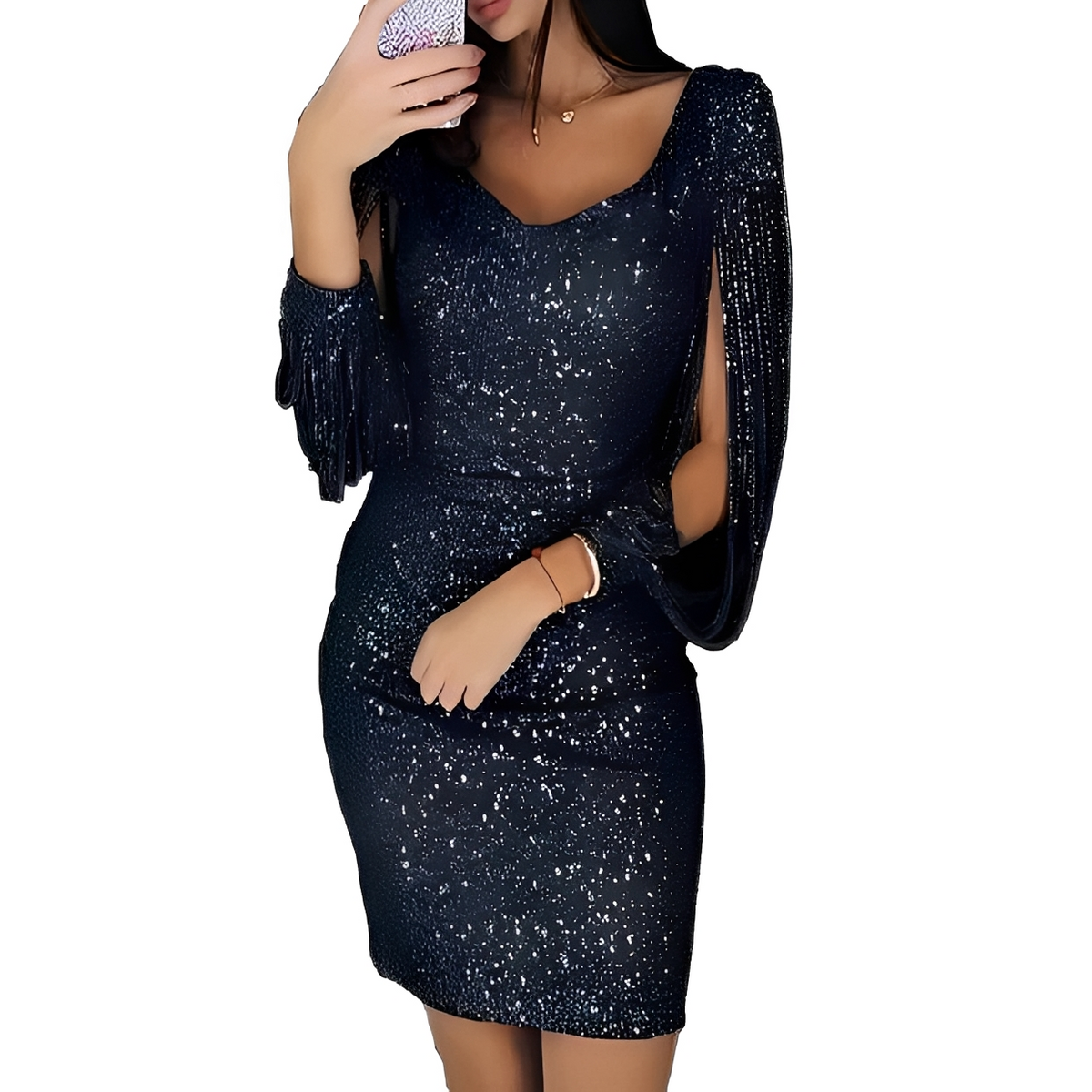 Mellaine - Stilvolles und elegantes Abend-Minikleid