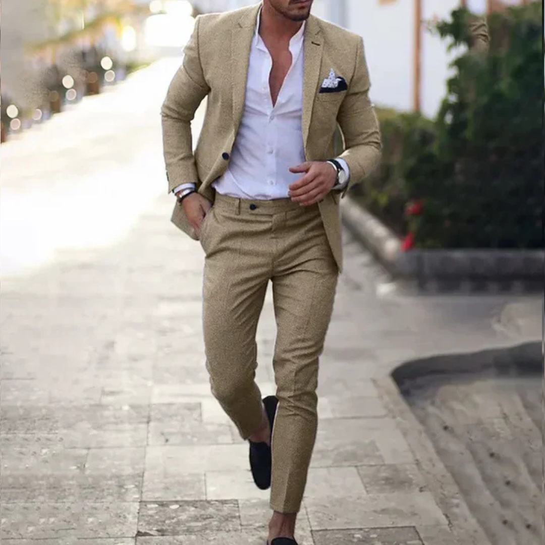 Asher - Anzug-Set mit Hose, lässiger Stil