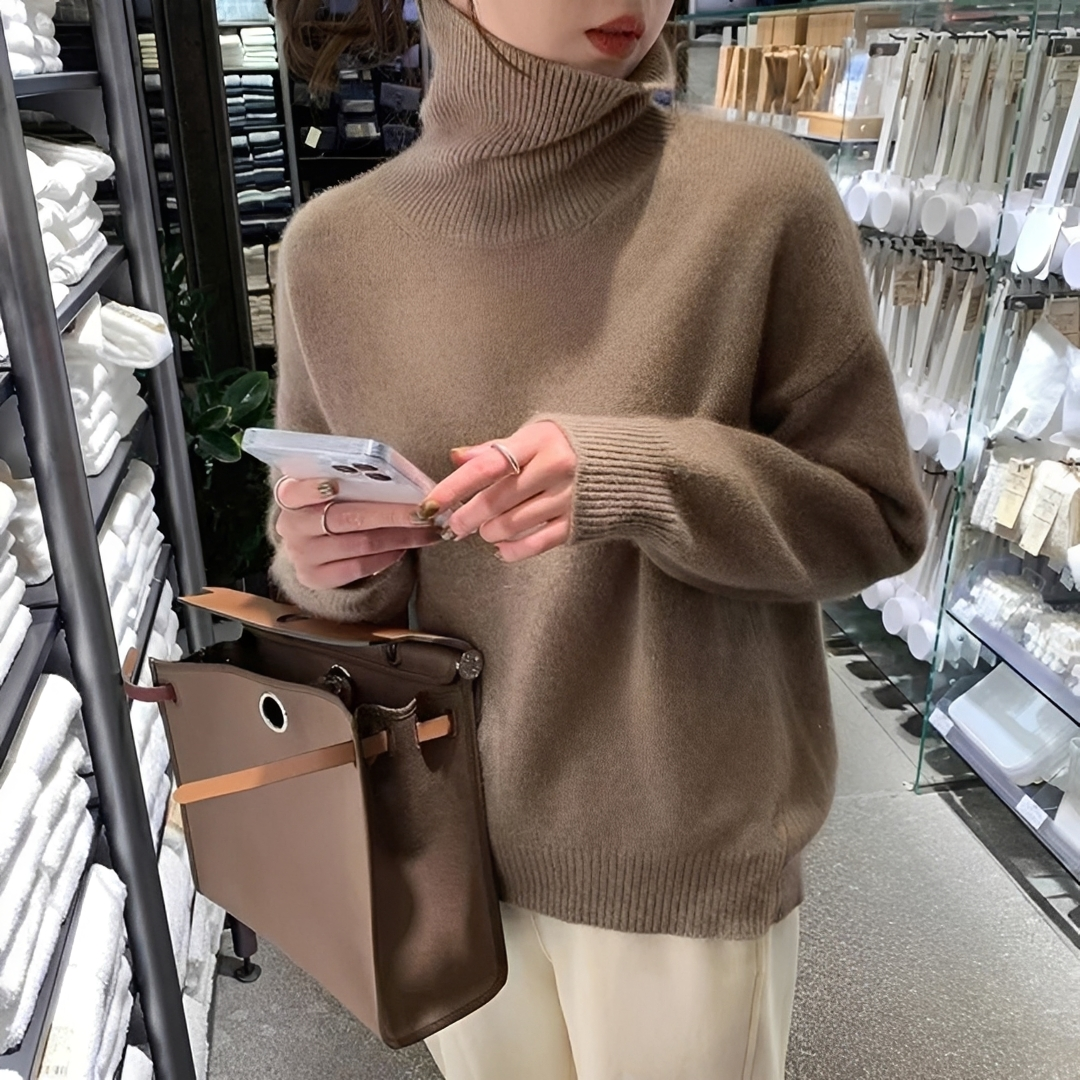 Adiene - Eleganter und komfortabler Rollkragenpullover