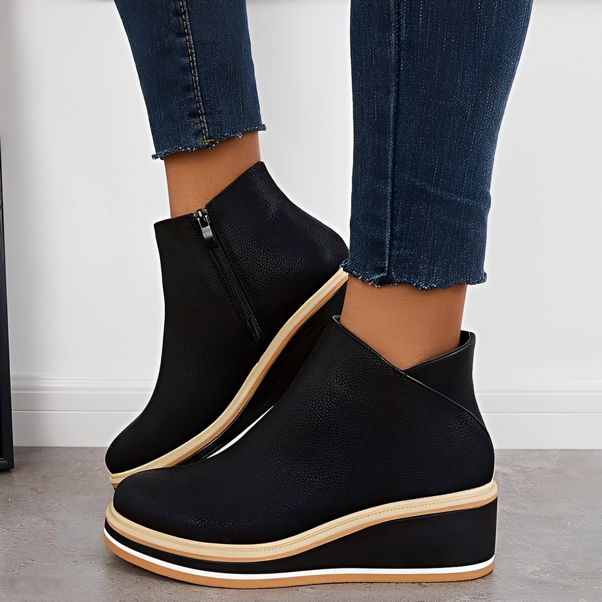 Nicole - Elegante und lockere Stiefeletten