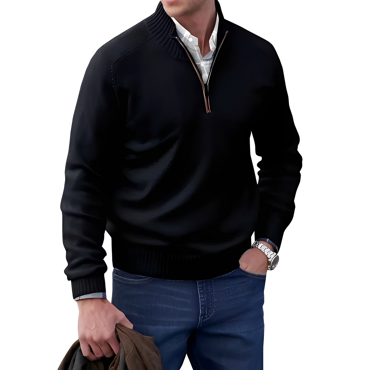 Jeremy - Angenehmer und komfortabler Pullover