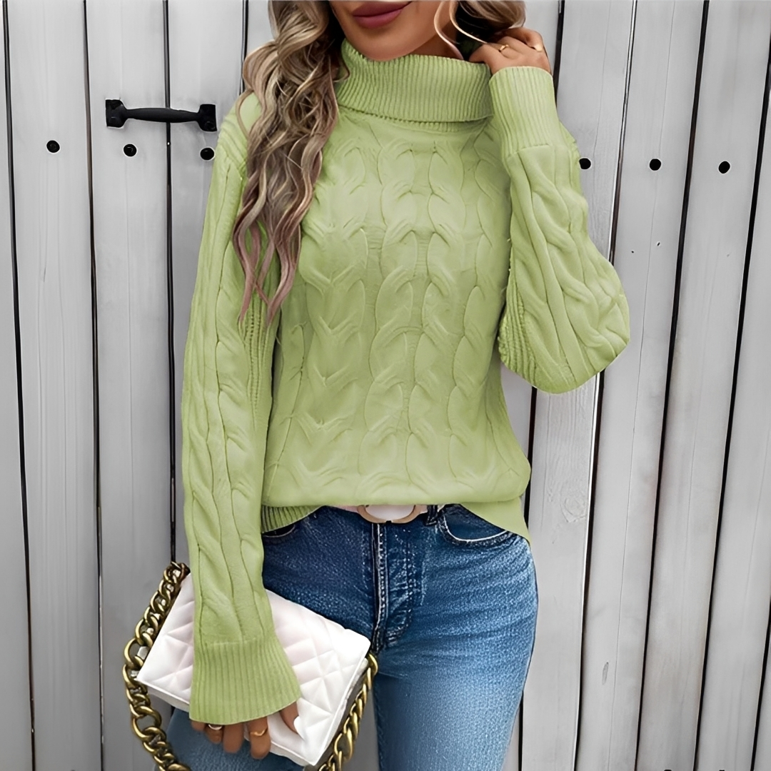 Amélie - Warmer und modischer Rollkragenpullover