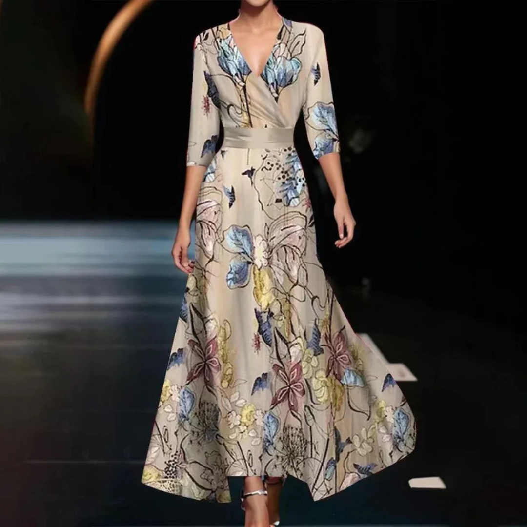 Yuna - Stilvolles Wickelkleid