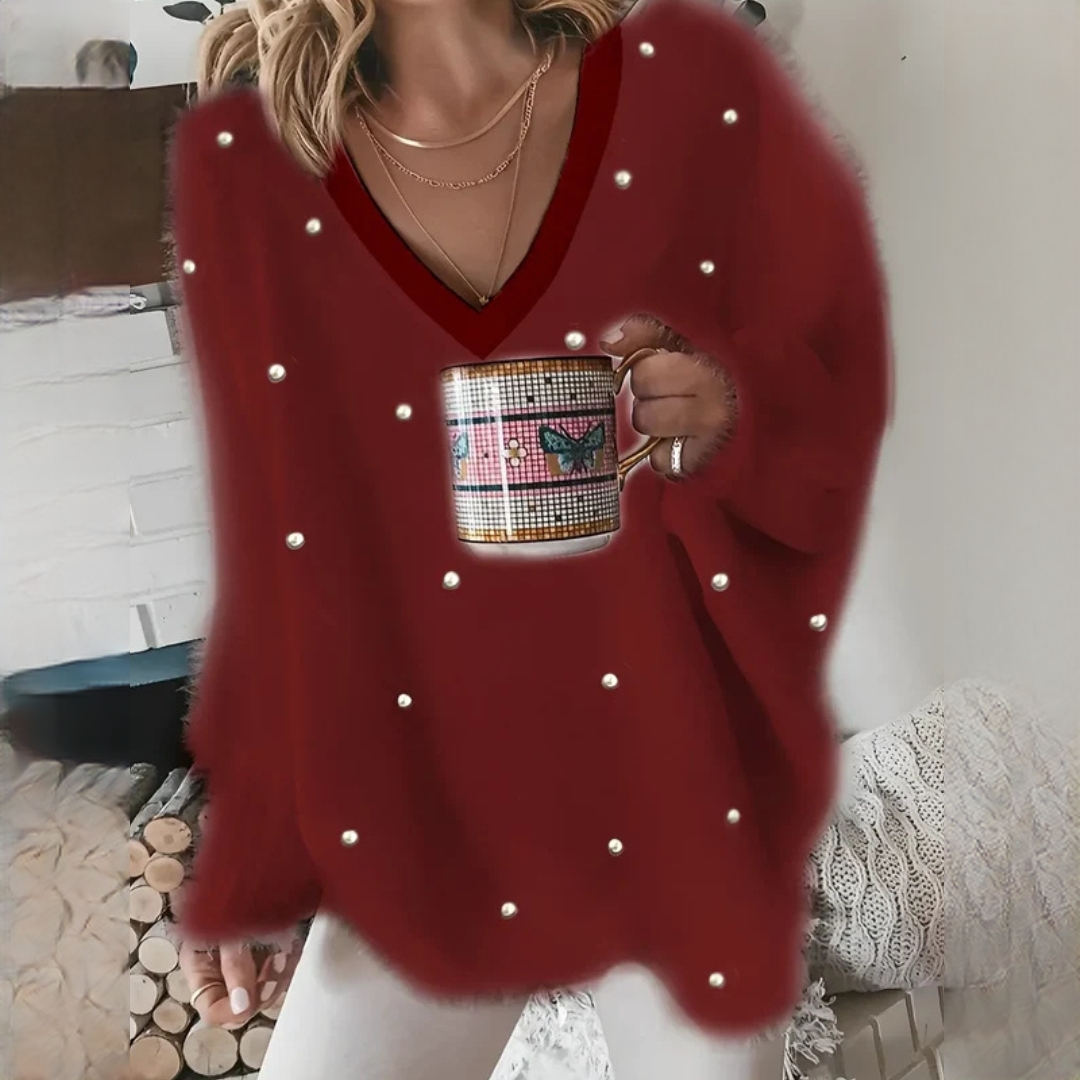 Aurelia - Flauschiger und gemütlicher Pullover