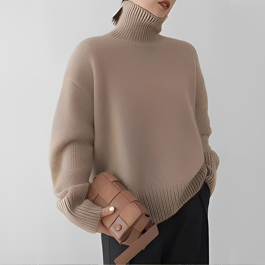 Adiene - Eleganter und komfortabler Rollkragenpullover