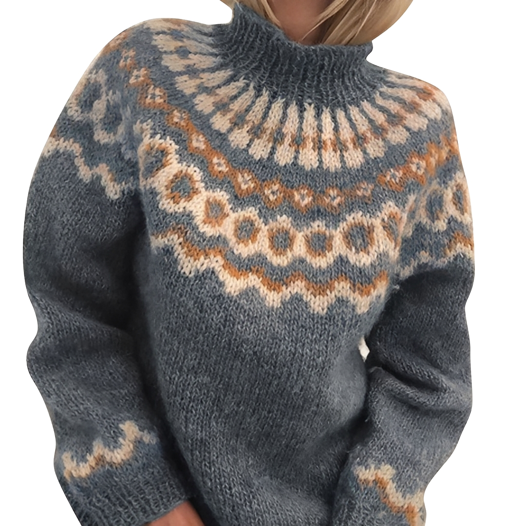 Arllene - Behaglicher und gemütlicher Rollkragenpullover
