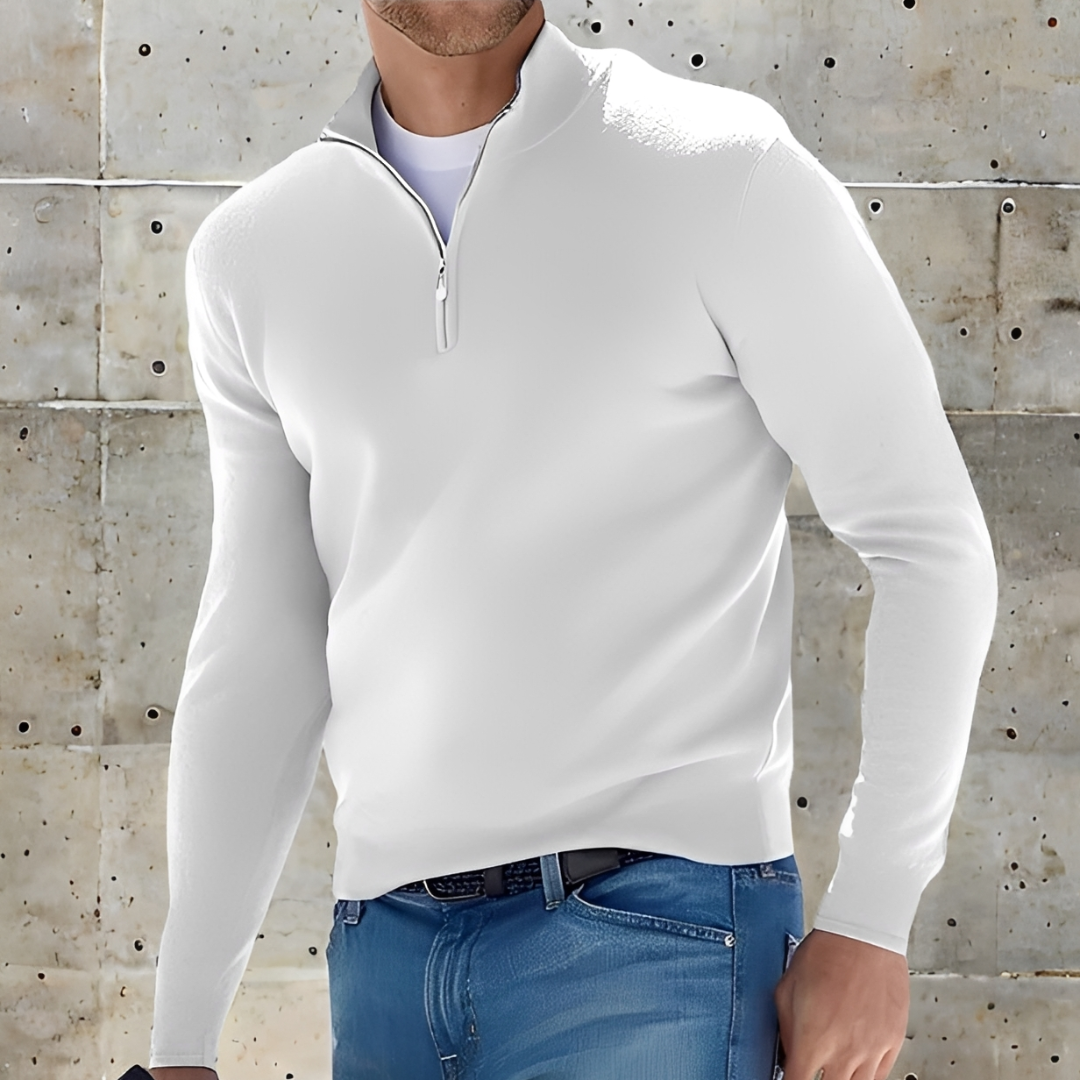 Tyries - Weicher und warmer Reißverschluss-Pullover