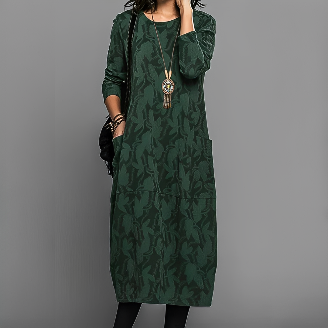 Alisha - Elegantes und geschmackvolles Langarmkleid
