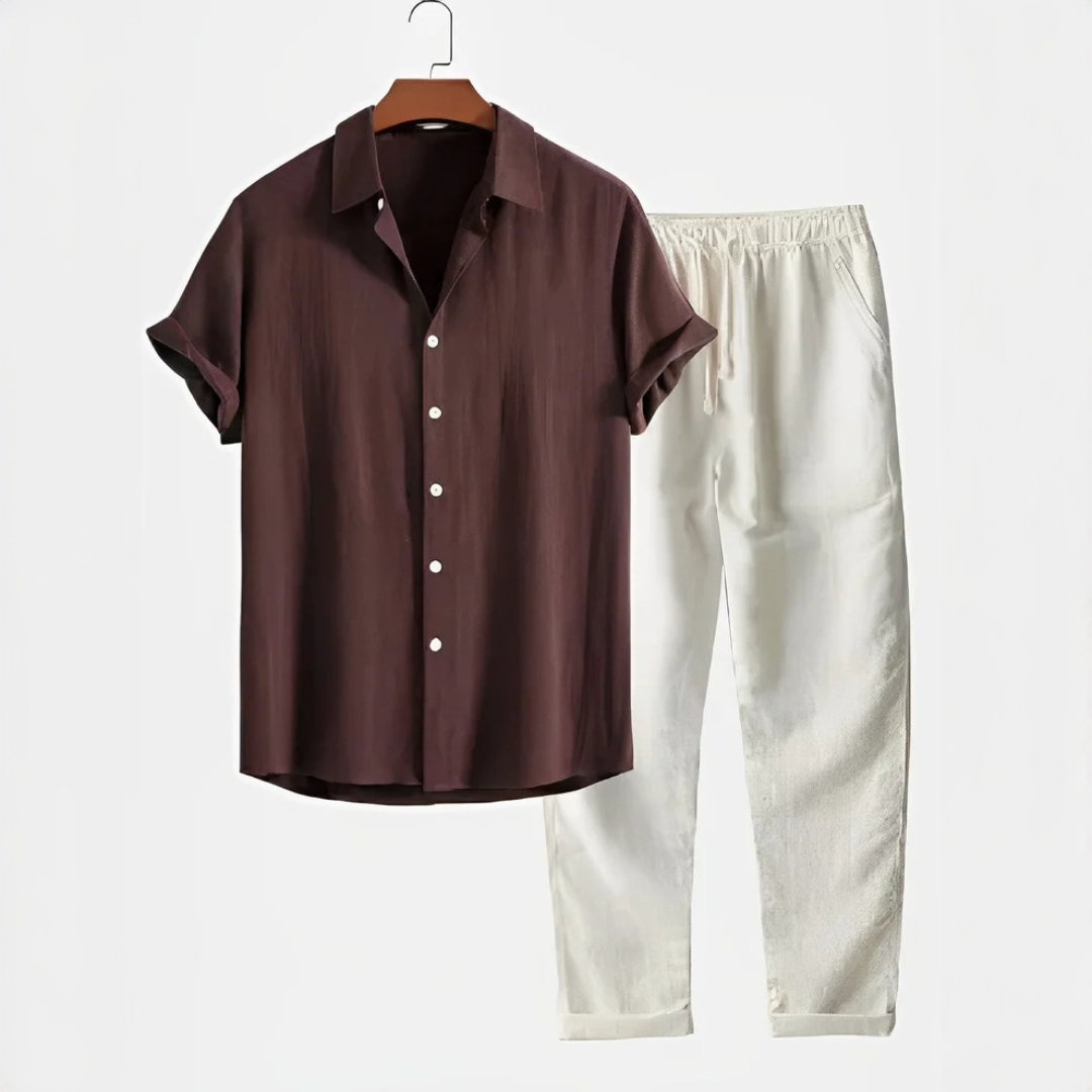 Phillip - Stilvolles, lässiges Hosen-Set