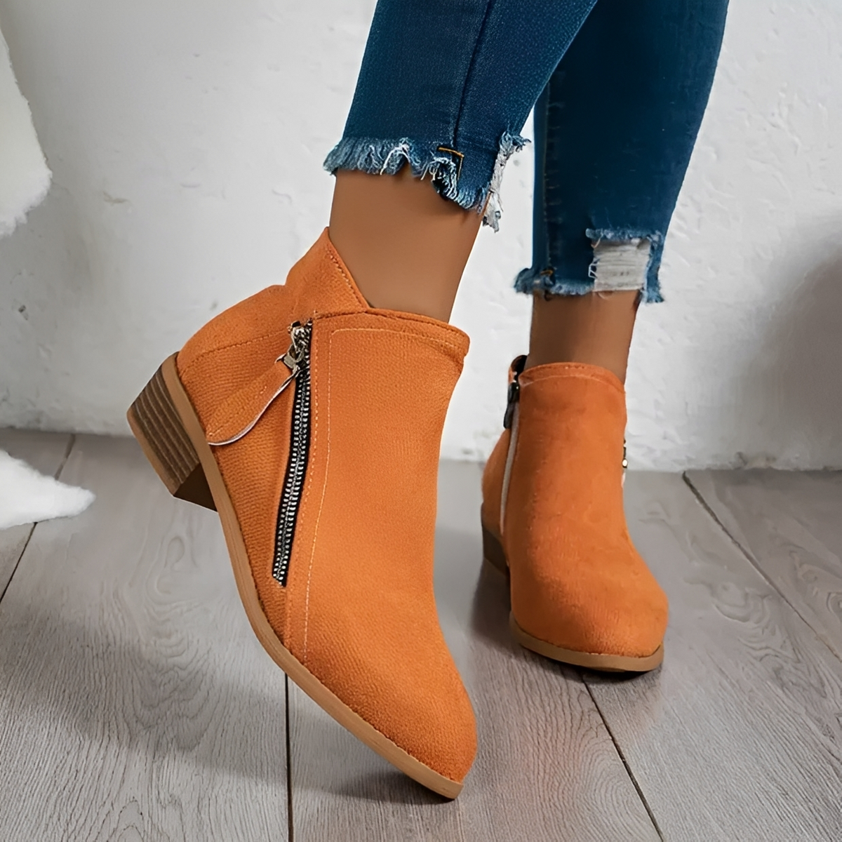 Klara - Schicke und stilvolle Stiefel mit Reißverschluss