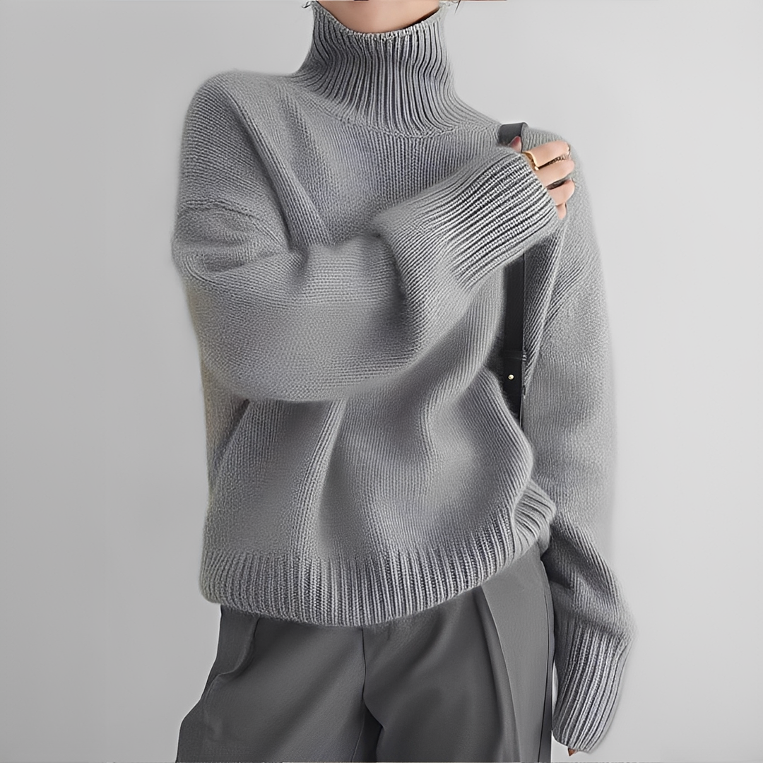 Adiene - Eleganter und komfortabler Rollkragenpullover
