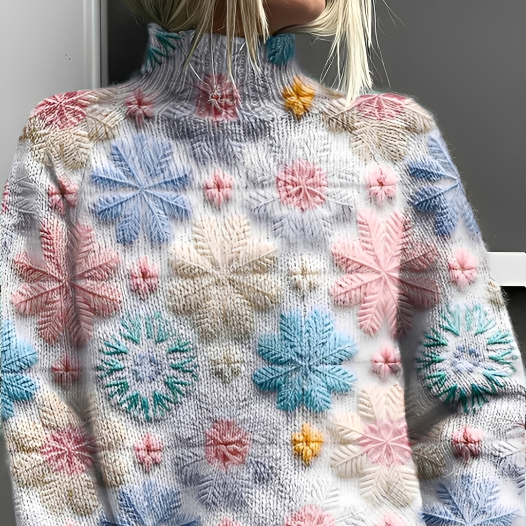 Amy - Schicker Rollkragenpullover