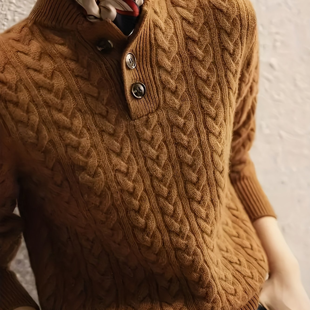 Agnes - Stilvoller und gemütlicher Rollkragenpullover