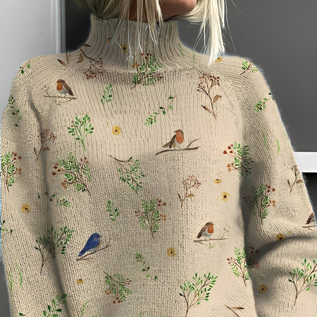 Amy - Schicker Rollkragenpullover