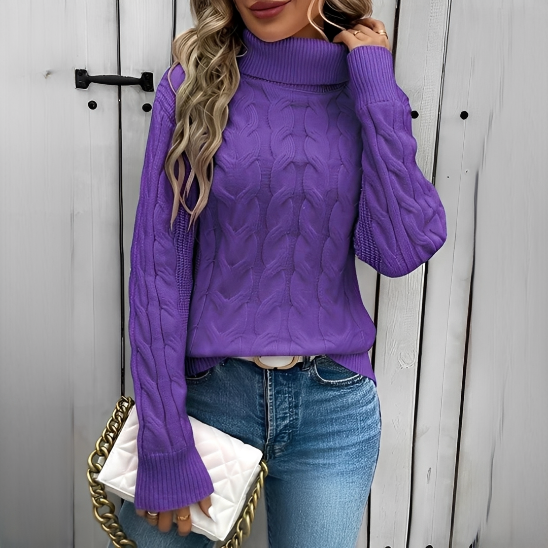 Amélie - Warmer und modischer Rollkragenpullover