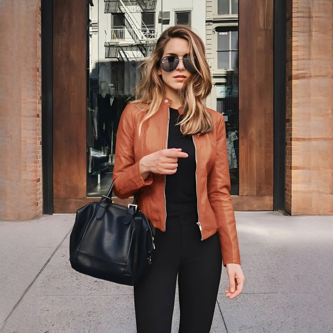 Ashlee - Figurbetonte, warme und bequeme Jacke