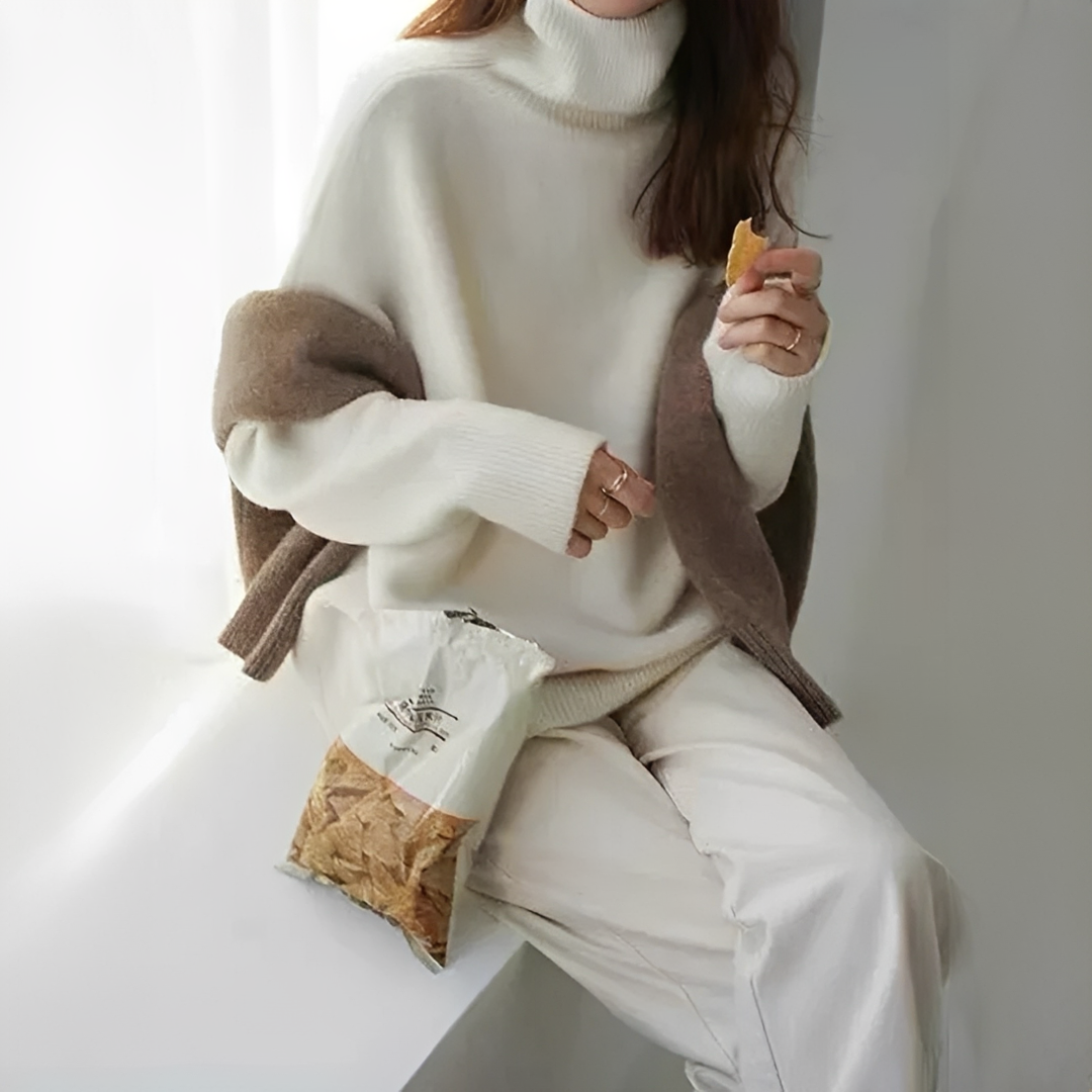 Adiene - Eleganter und komfortabler Rollkragenpullover