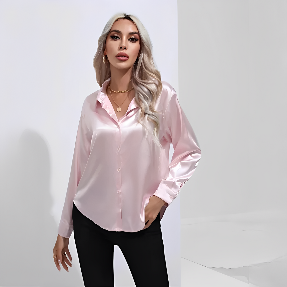 Liliane - Stilvolle Bluse mit langen Ärmeln