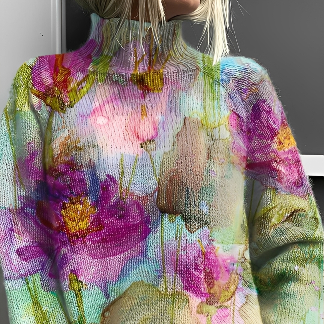 Amy - Schicker Rollkragenpullover