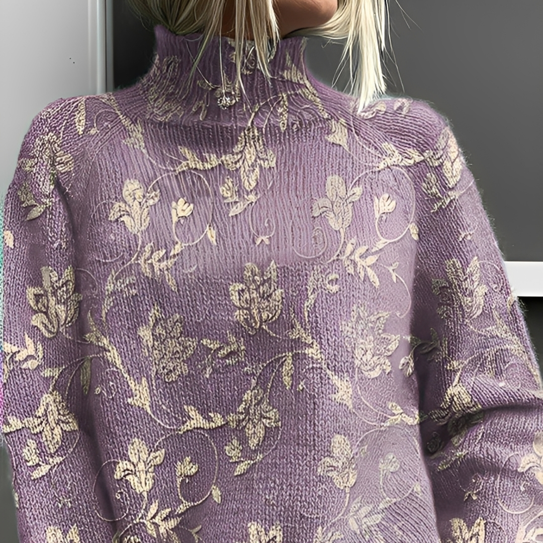 Amy - Schicker Rollkragenpullover