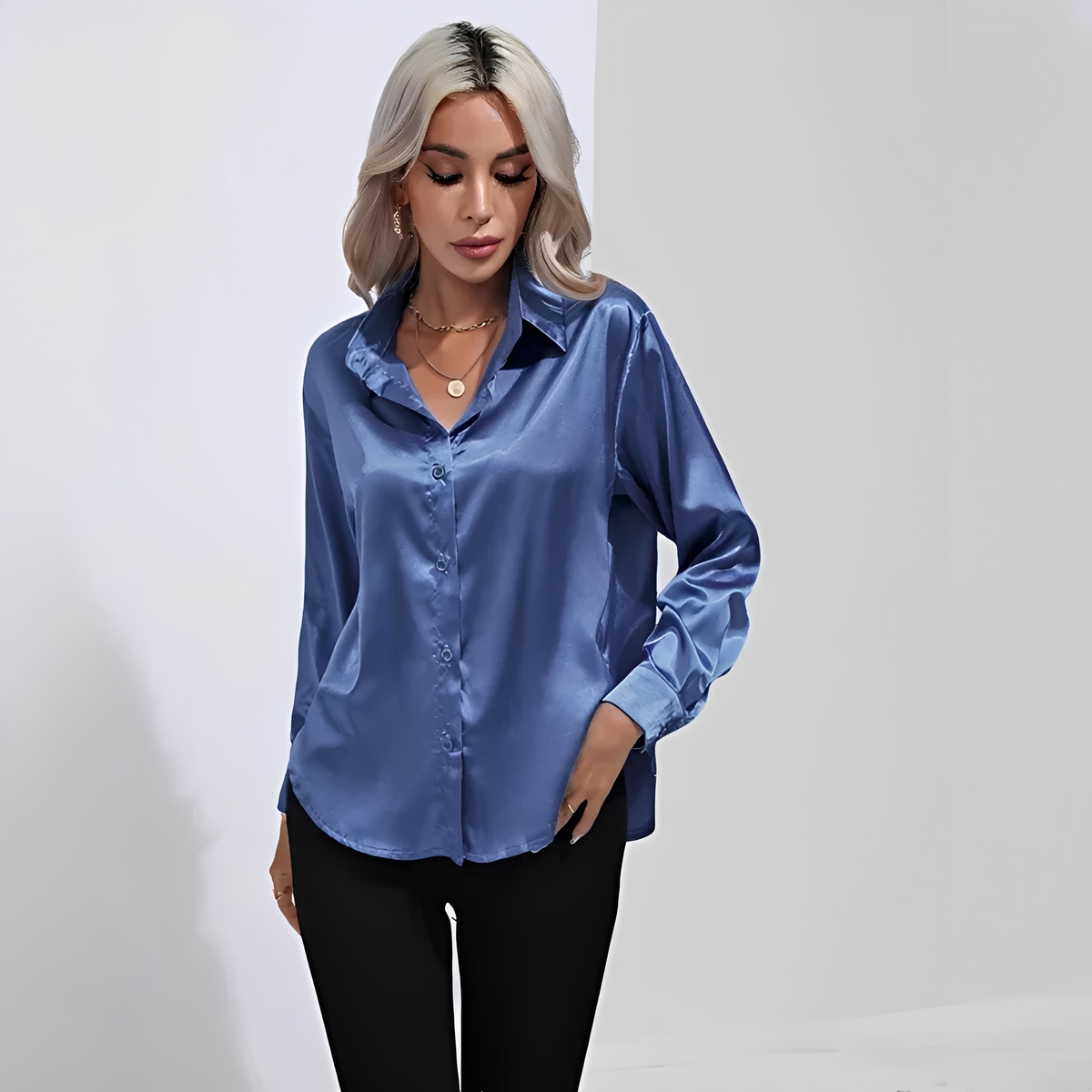Liliane - Stilvolle Bluse mit langen Ärmeln