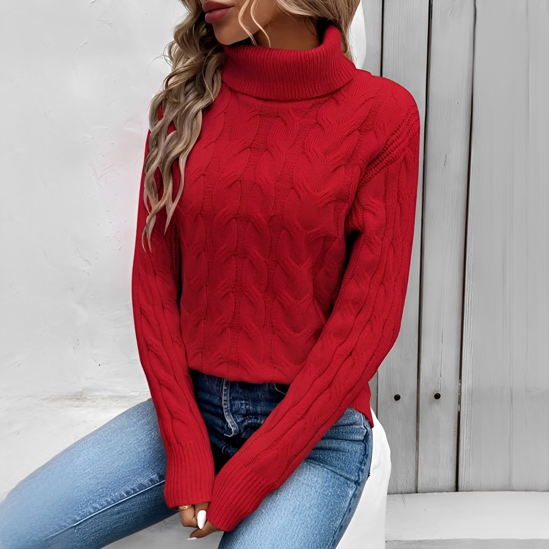 Amélie - Warmer und modischer Rollkragenpullover