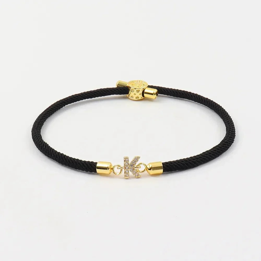 Calla – Verstellbares Armband mit graviertem Anfangsbuchstaben