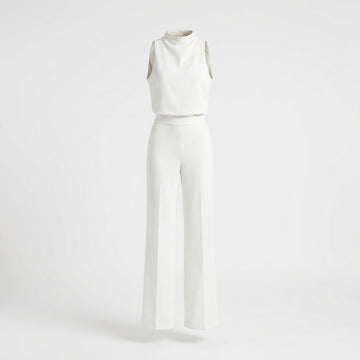 Almerra - Damen-Jumpsuit ohne Ärmel mit weitem Schnitt