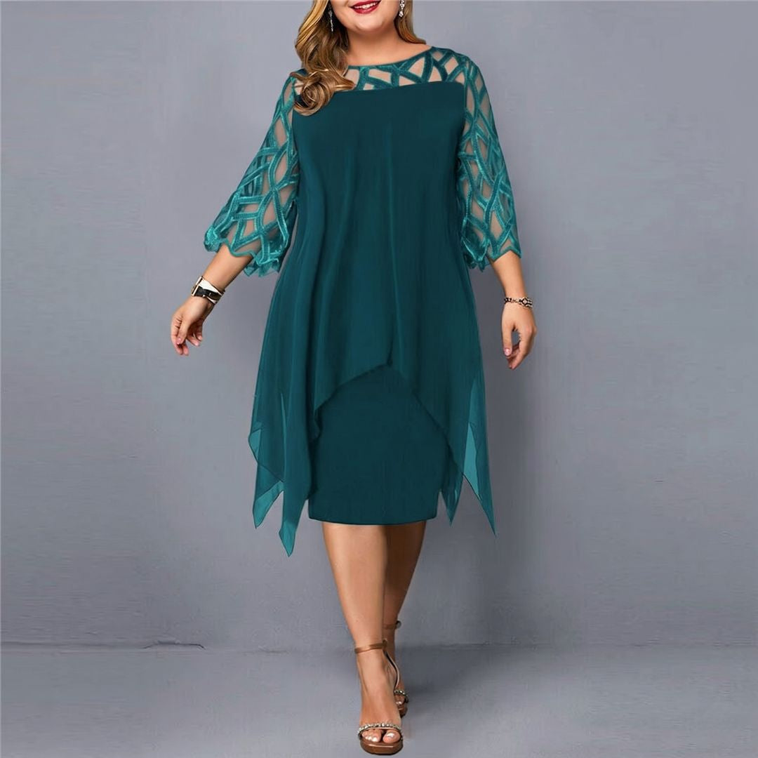 Annika – Kleid mit cut-out Ärmeln und femininer Passform