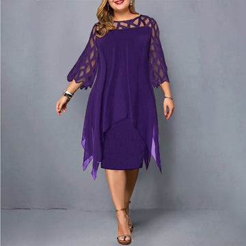 Annika – Kleid mit cut-out Ärmeln und femininer Passform
