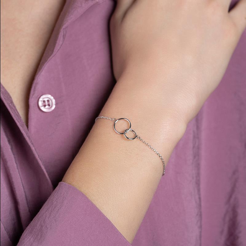 Verschlungene Ringarmband - Verschlungene Ringe