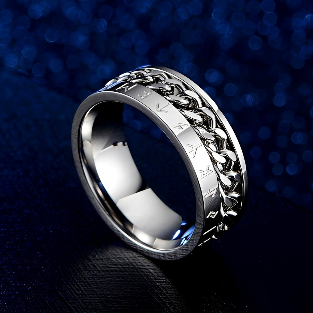 Eirik – Nordischer Wikinger-Ring in 3 Farben