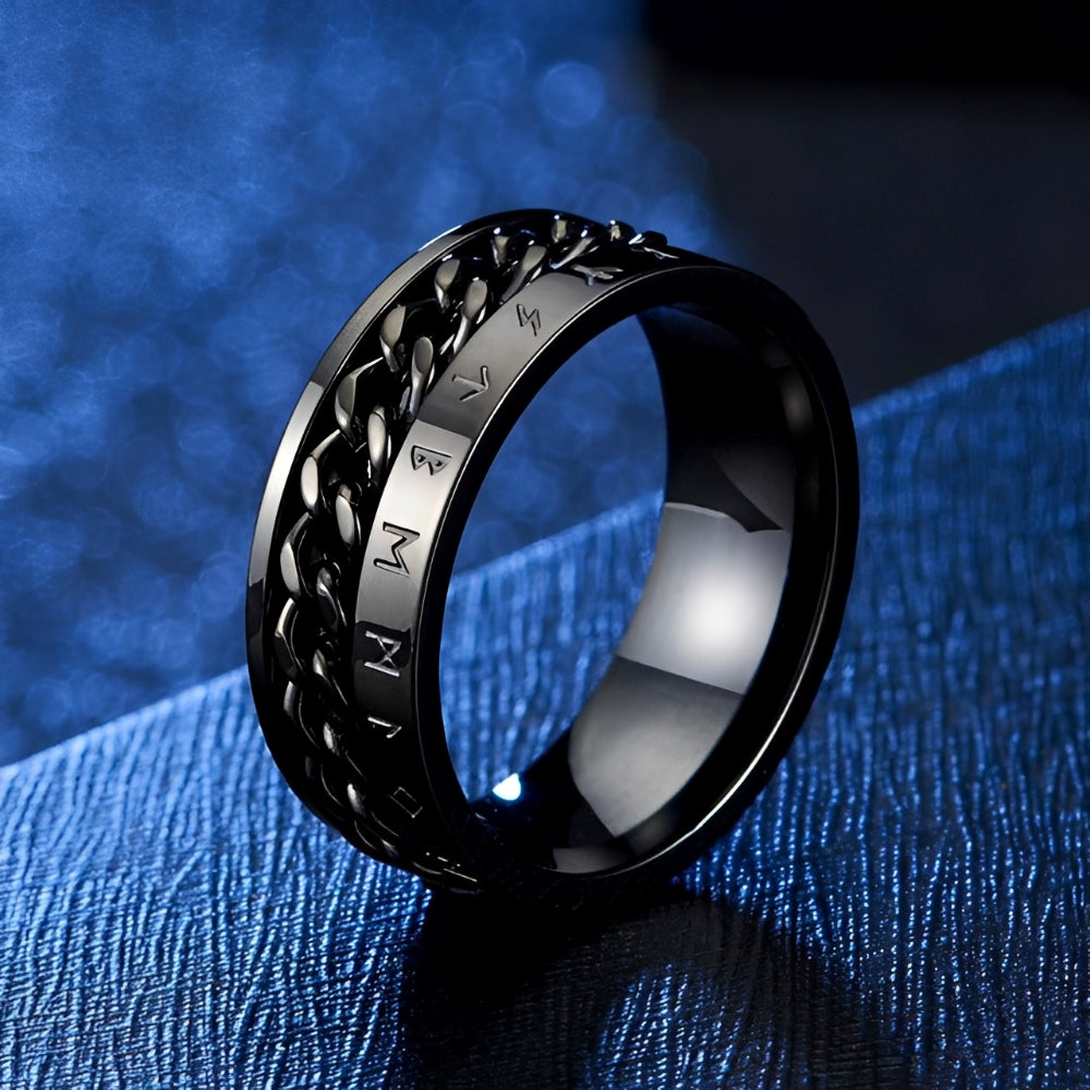 Eirik – Nordischer Wikinger-Ring in 3 Farben